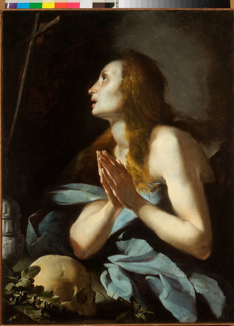 angrende Magdalene af Bernardo Strozzi