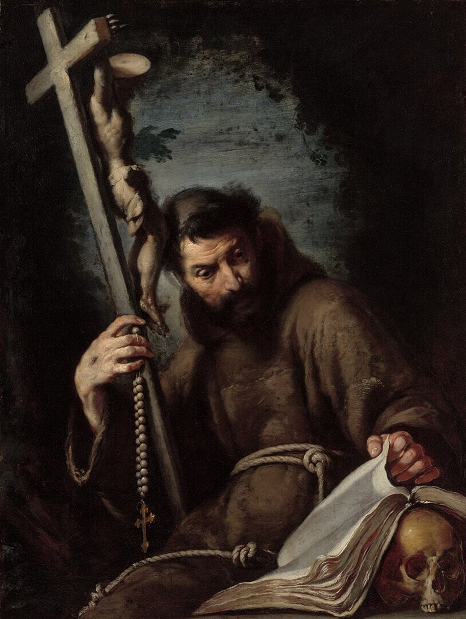 Den hellige Frans af Bernardo Strozzi