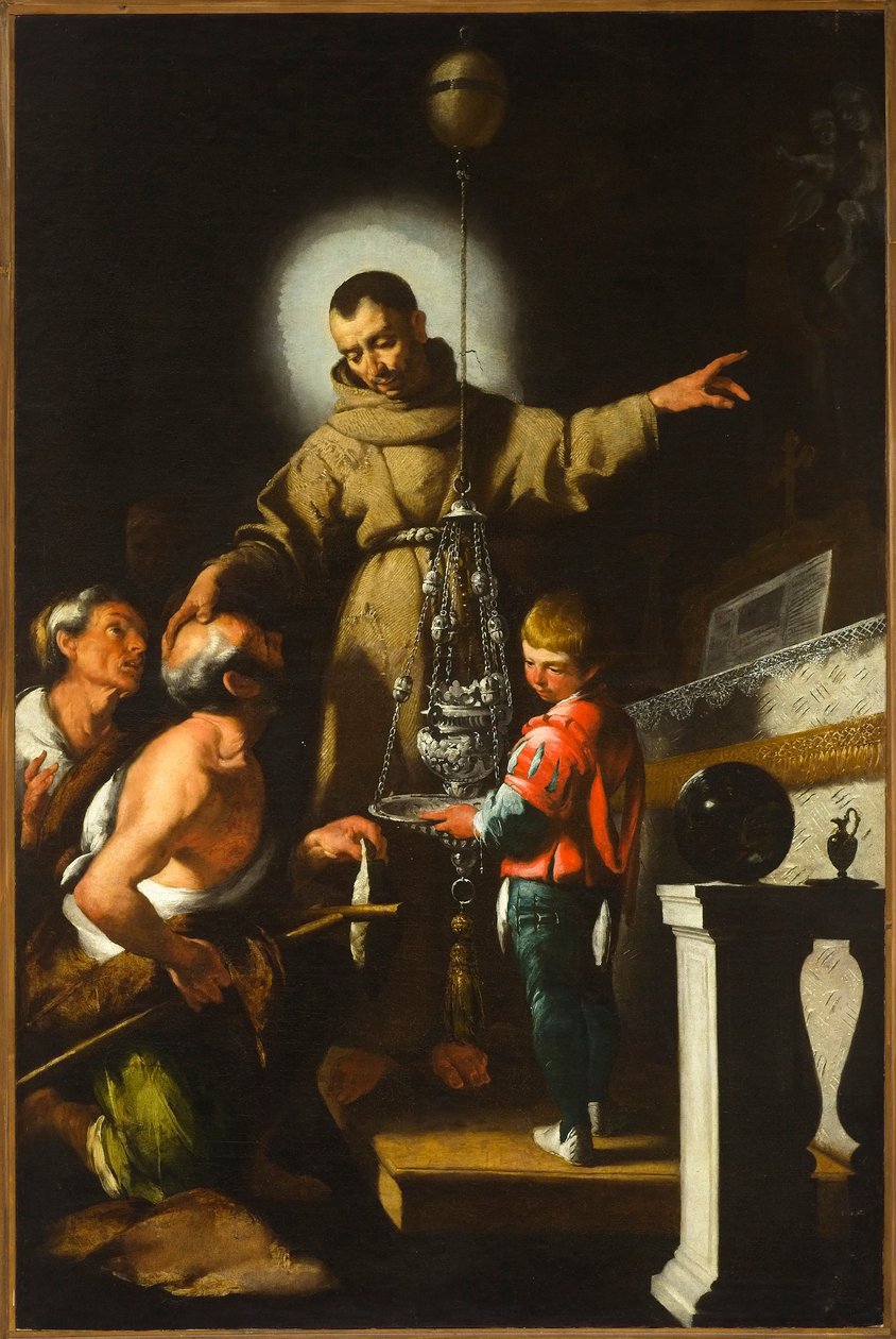 Miraklet af Sankt Didacus af Bernardo Strozzi