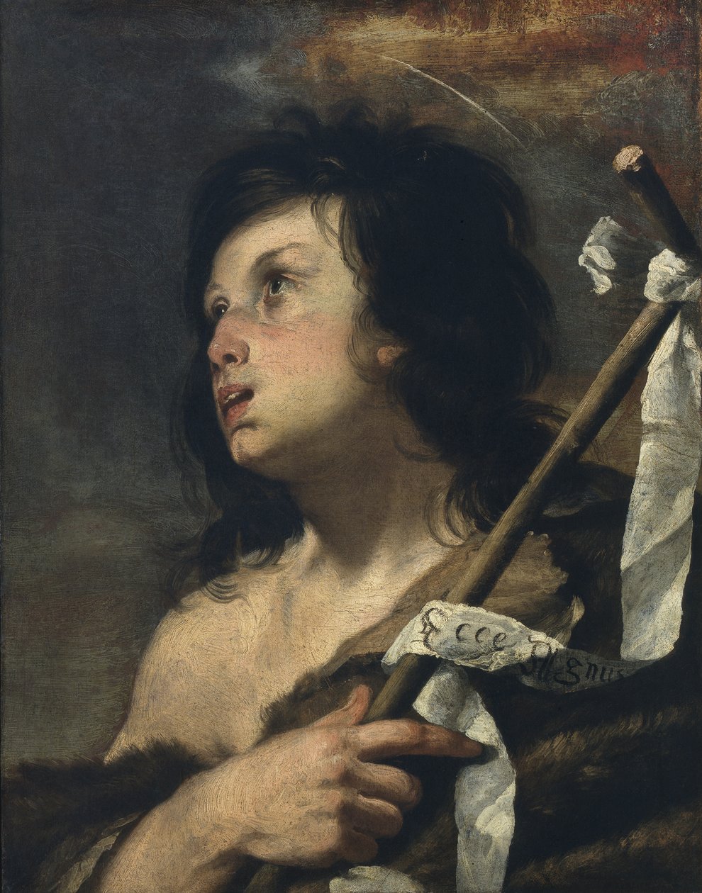 Den unge Johannes Døberen af Bernardo Strozzi