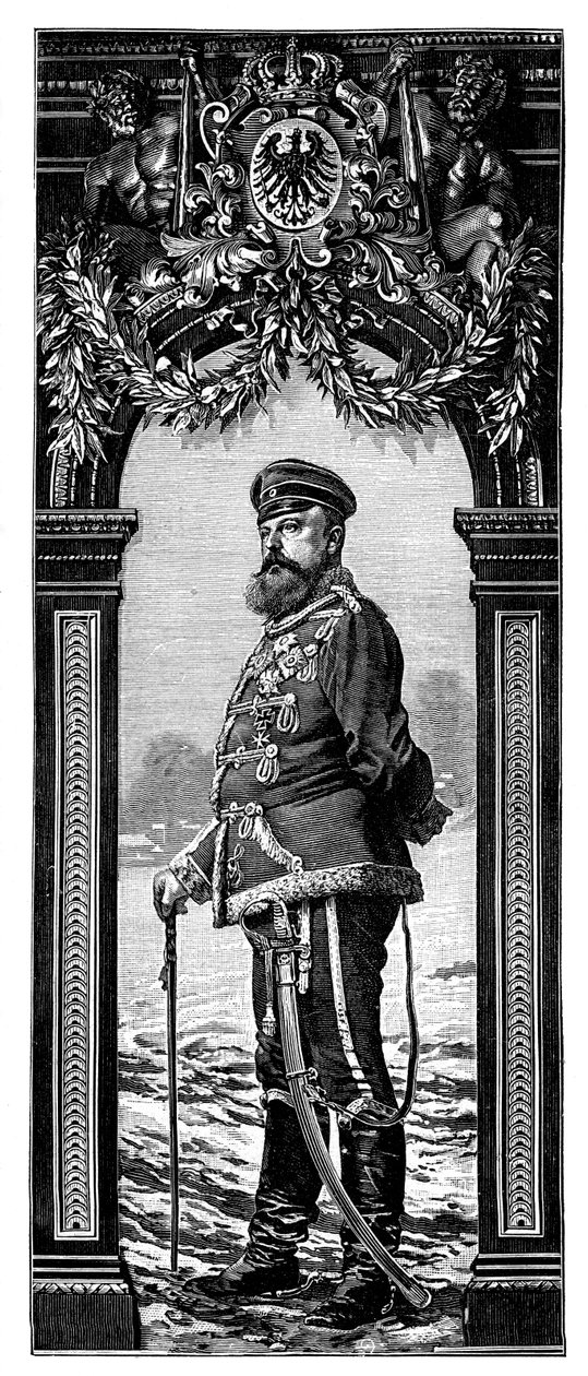 Prins Friedrich Karl af Preussen, 1900. af Berner