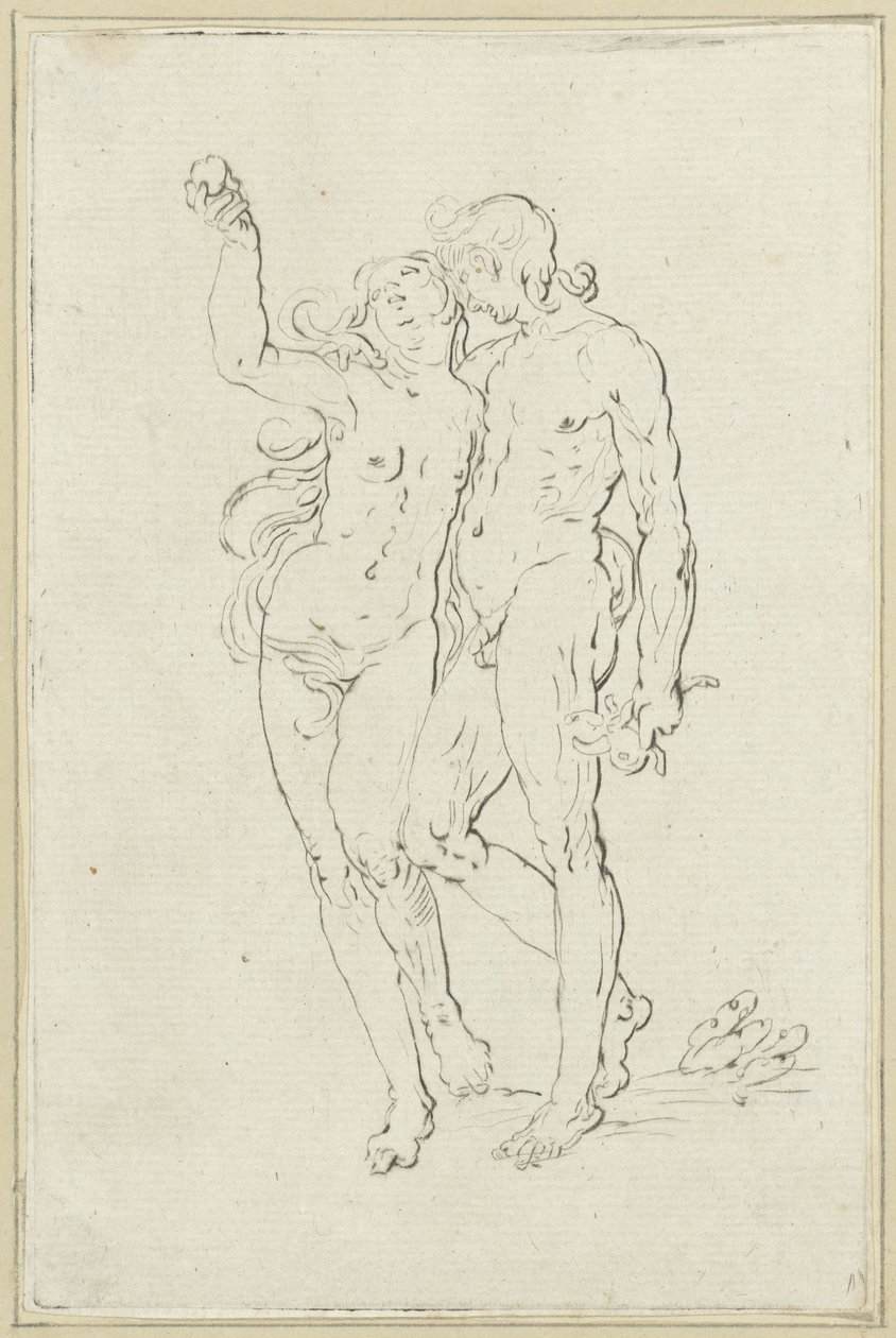 Adam og Eva af Bernhard Schreuder (possibly)