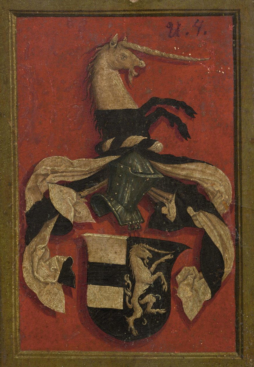 Hans Roth [revers], 1527. af Bernhard Strigel