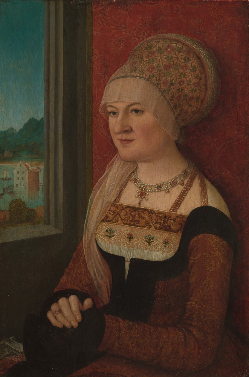 Portræt af en kvinde, ca. 1510-15. af Bernhard Strigel