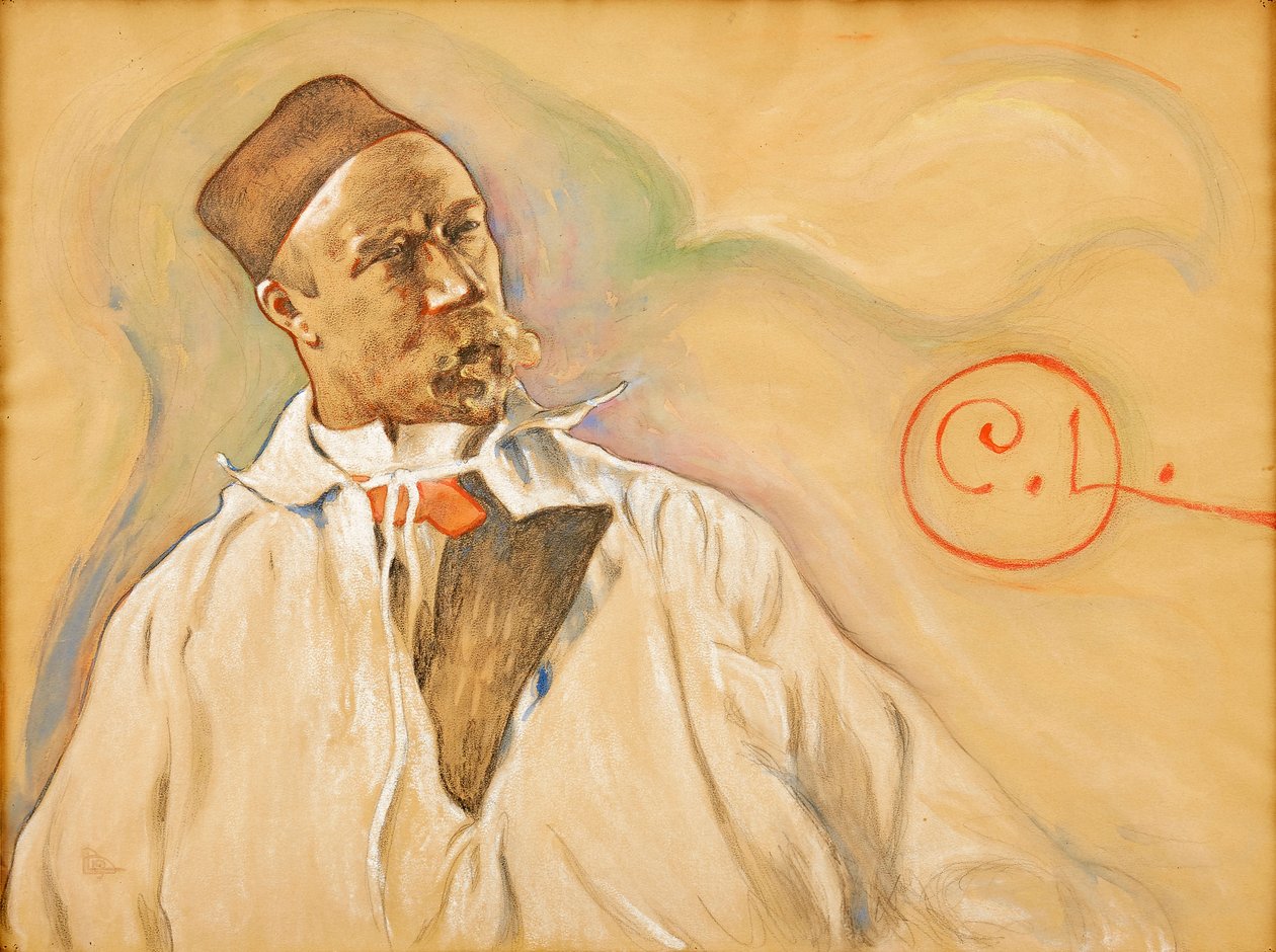 Portræt af Carl Larsson 1853-1919. af Bernt Ljungquist
