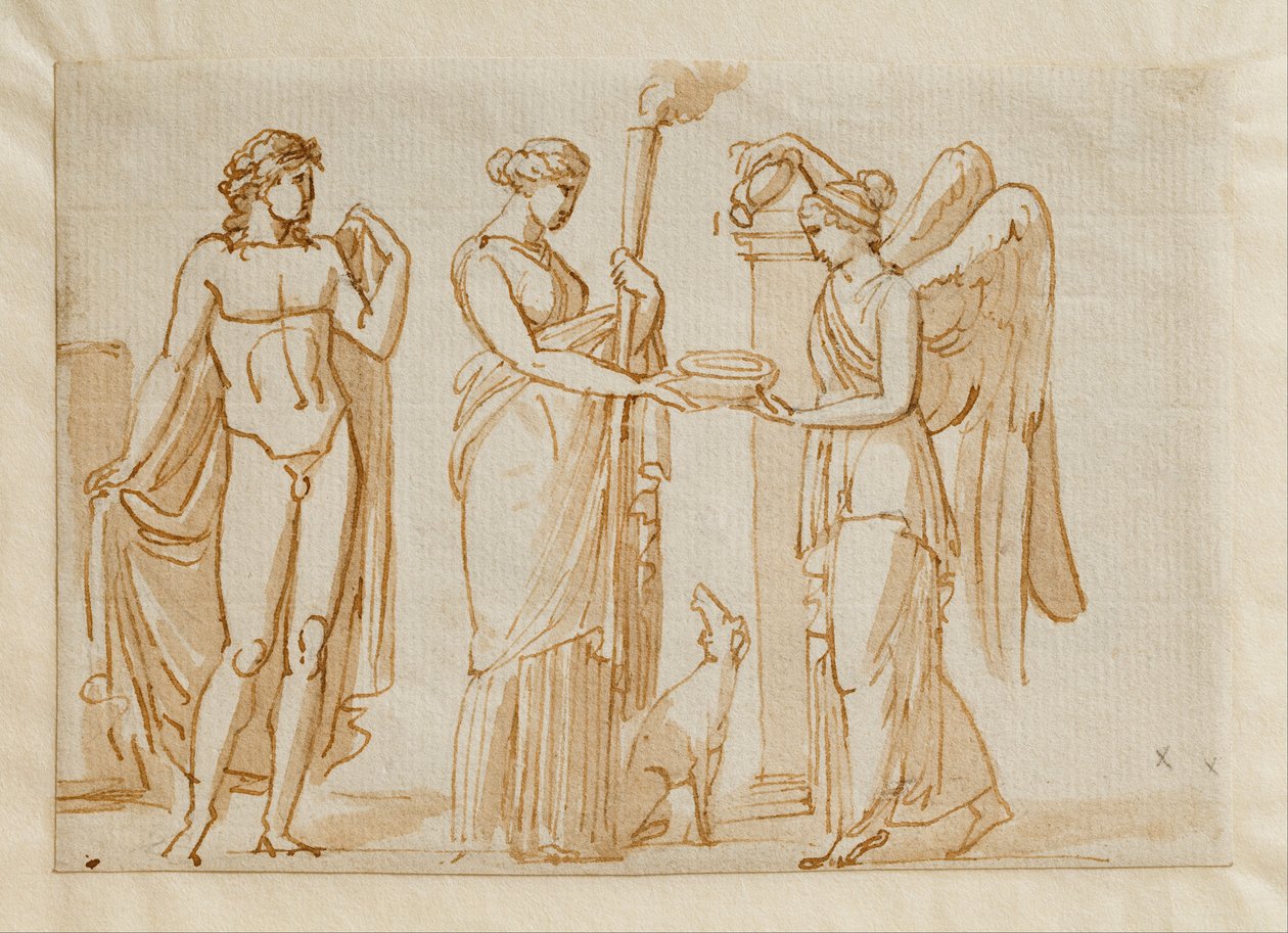 Bacchus, Diana og Victory af Bertel Thorvaldsen