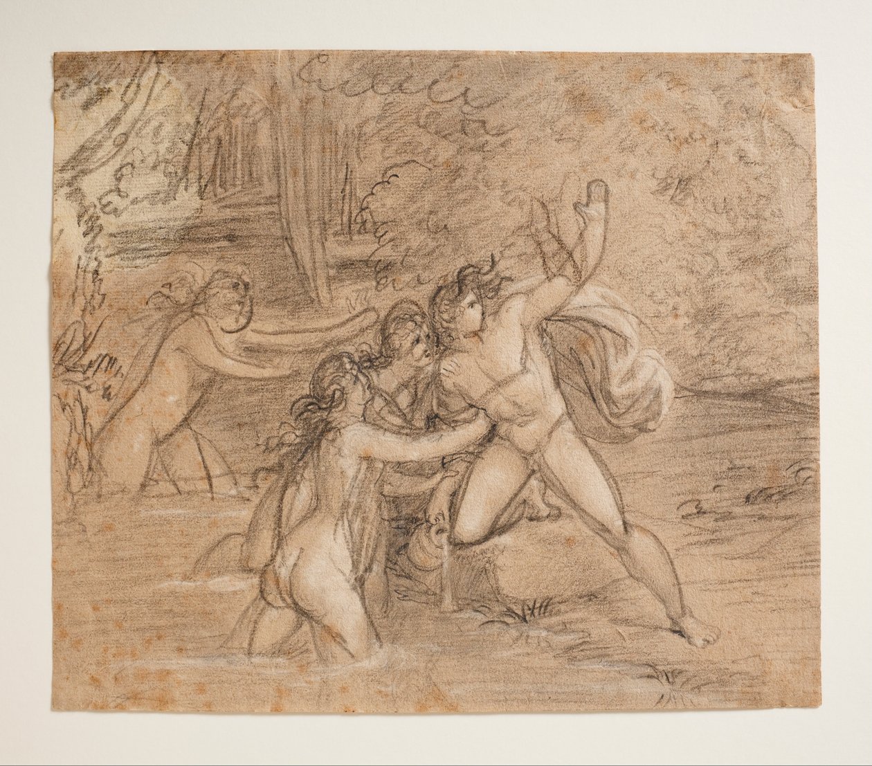 Hylas og vandnymferne af Bertel Thorvaldsen