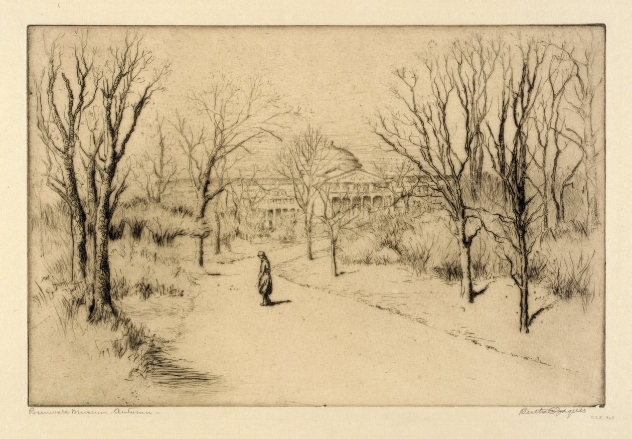 Rosenwald Museum - Efterår af Bertha E. Jaques