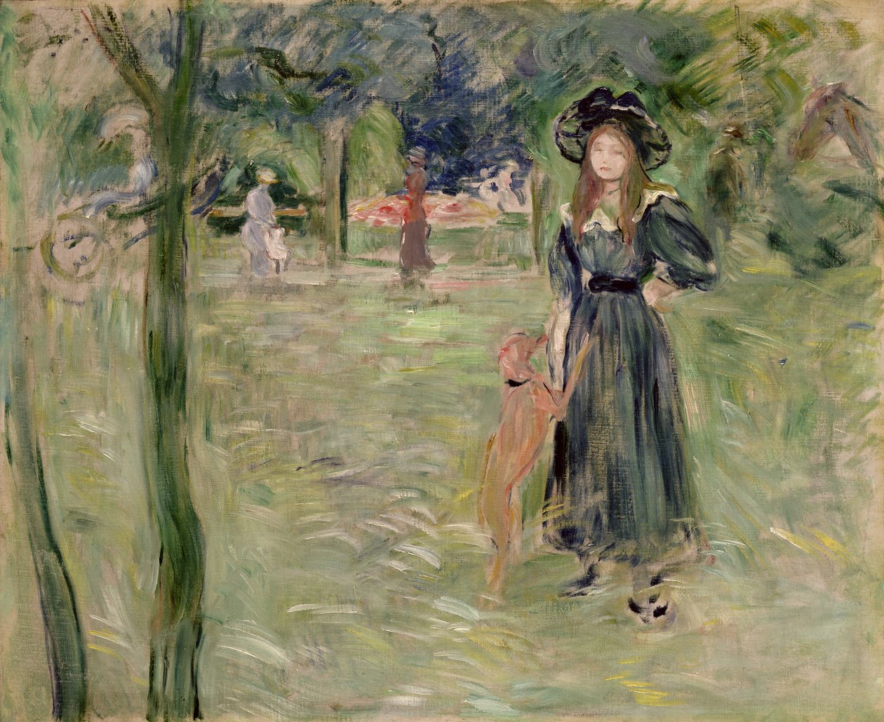 Bois de Boulogne, 1893 af Berthe Morisot