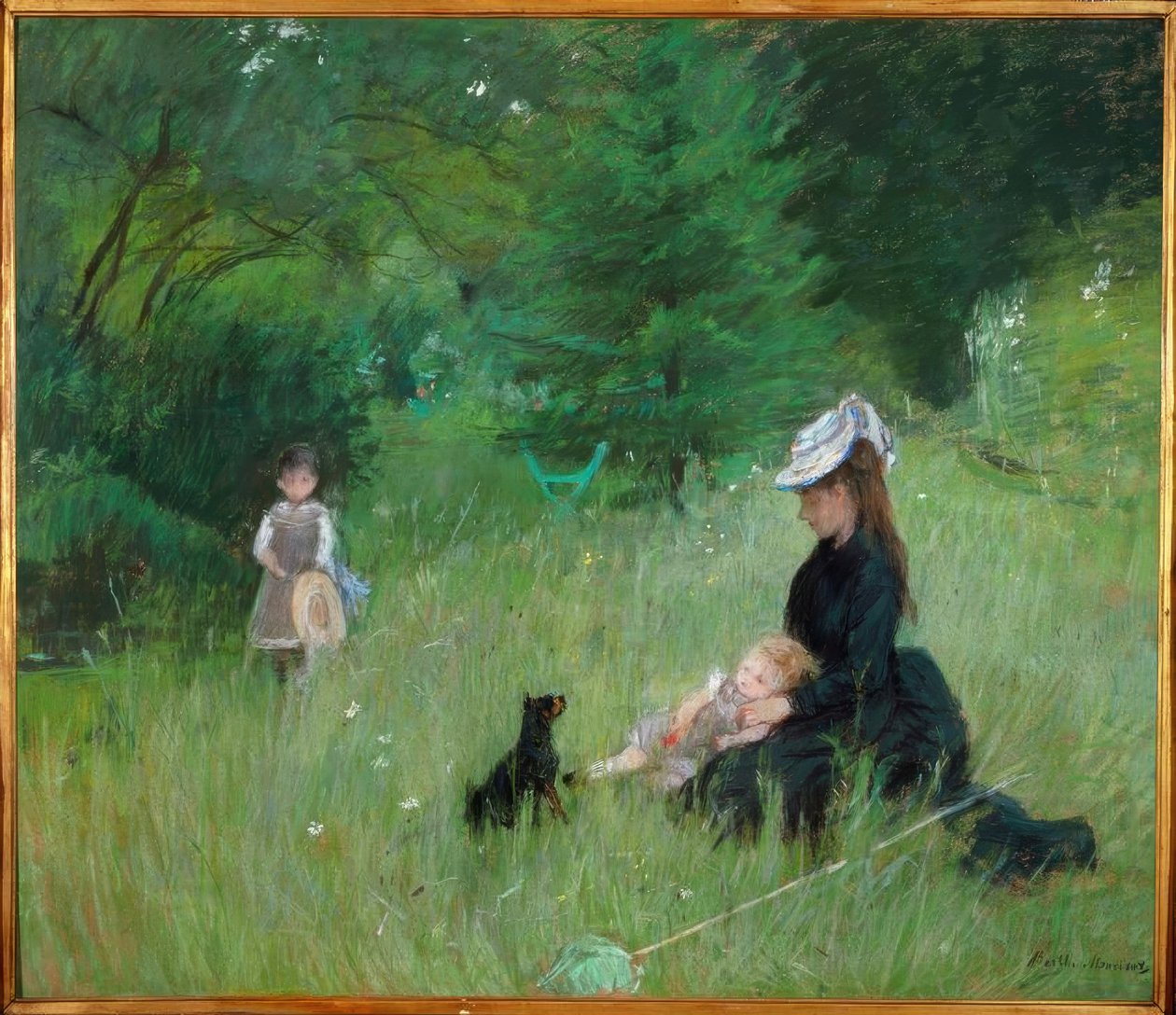 I en park af Berthe Morisot