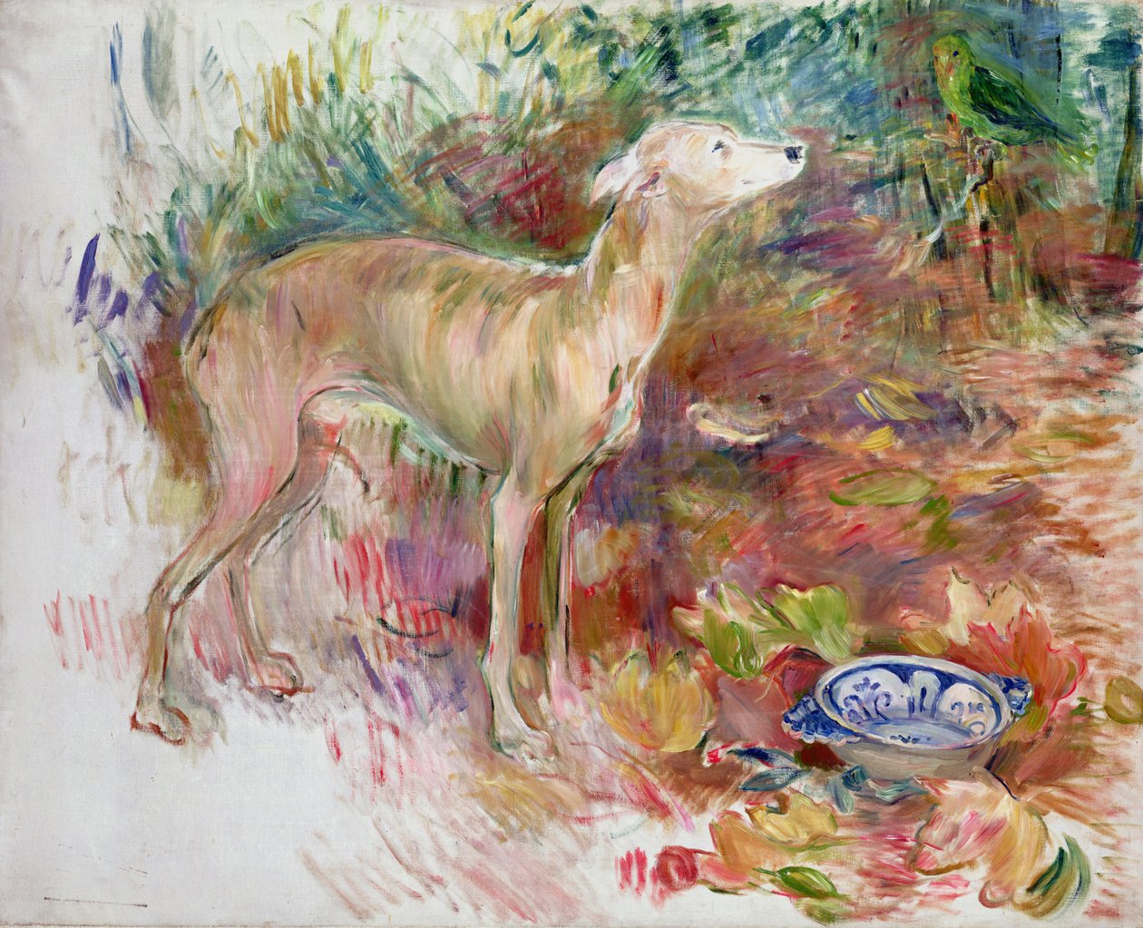 Laerte the Greyhound, 1894 af Berthe Morisot