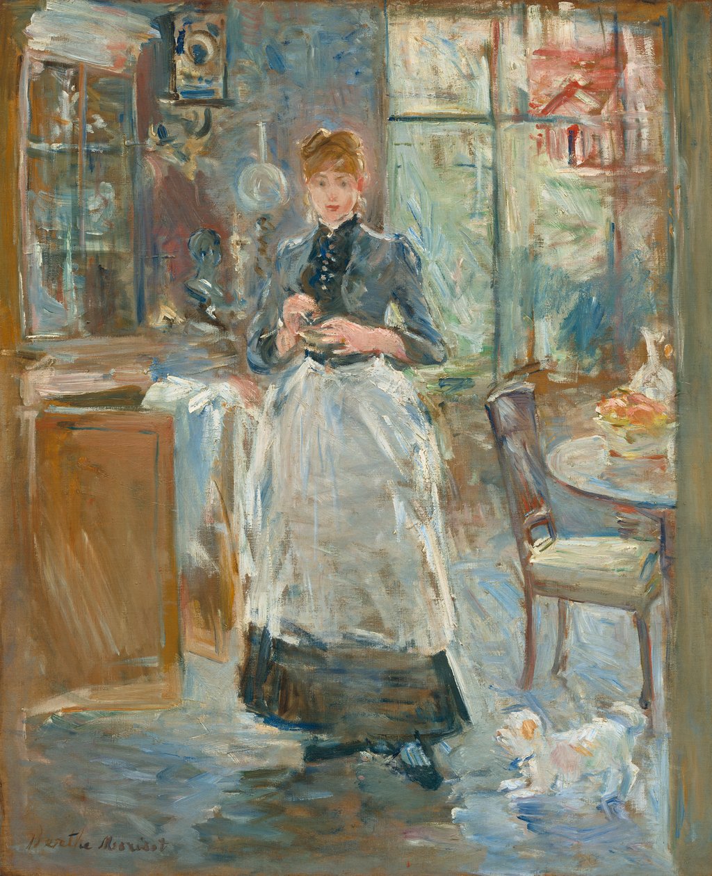 I Spisestuen af Berthe Morisot
