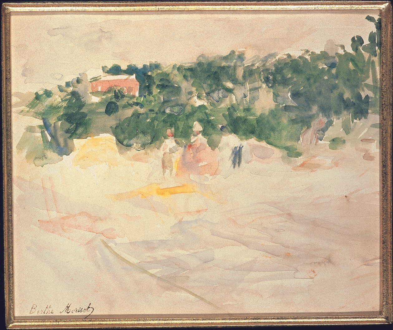 Høsten i Bougival, 1882 af Berthe Morisot