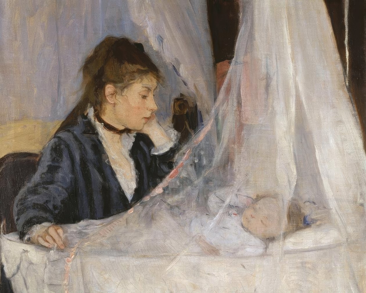 Vuggen af Berthe Morisot