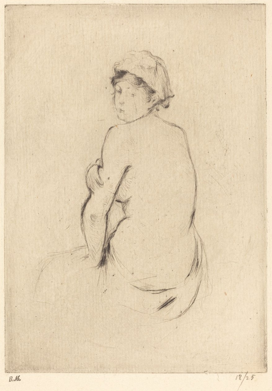 Nøgen af Berthe Morisot