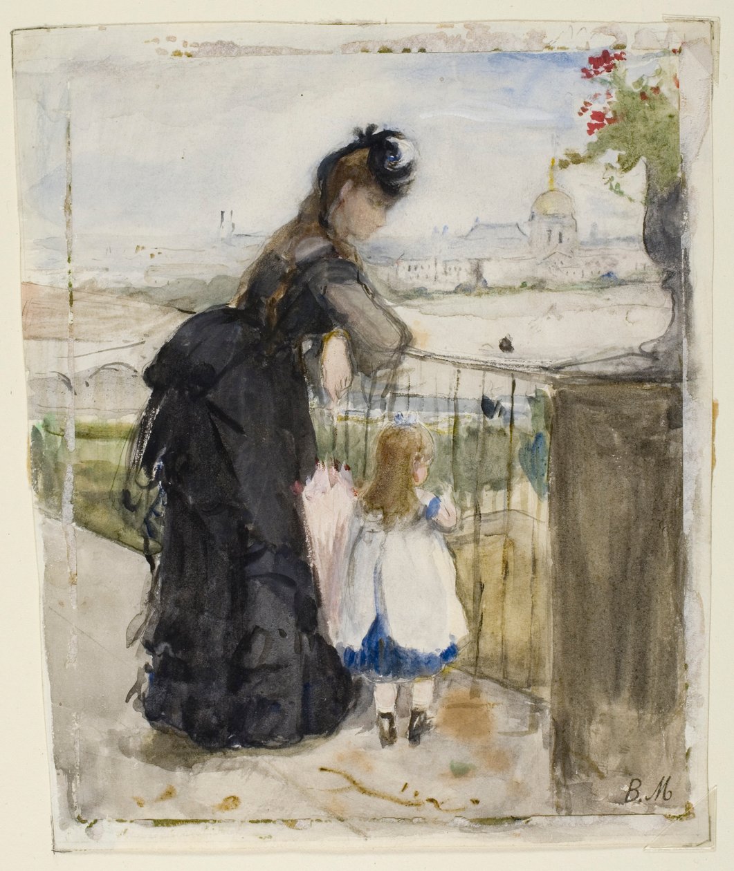 På balkonen af Berthe Morisot
