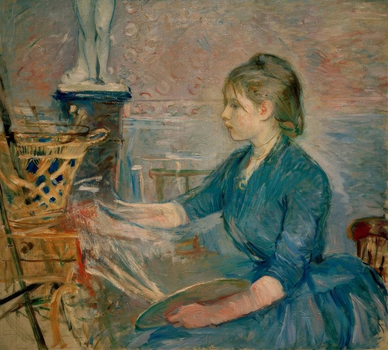 Paule Gobillard maleri af Berthe Morisot