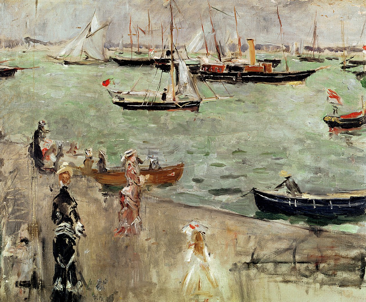 Isle of Wight af Berthe Morisot