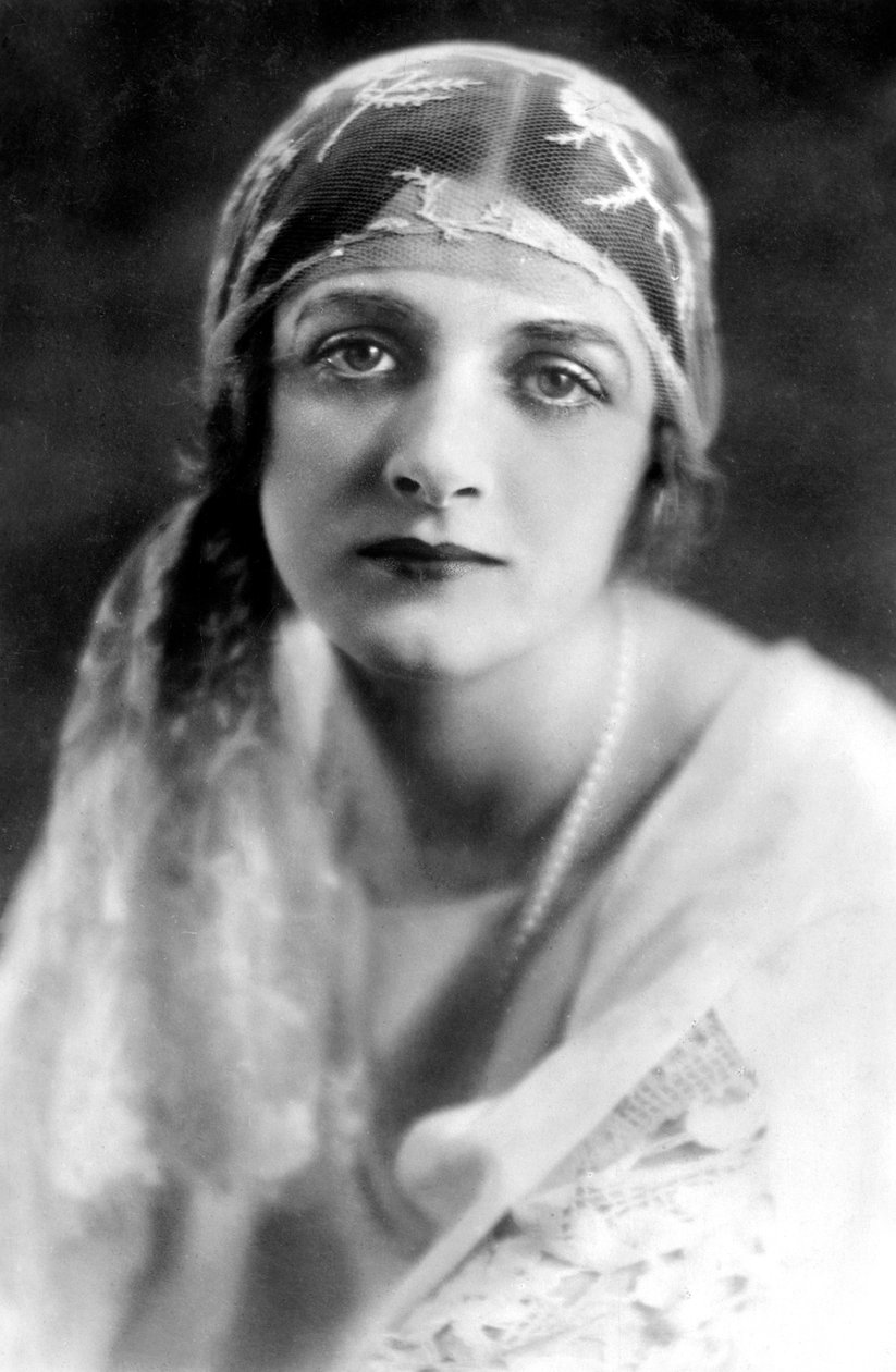 Gladys Cooper 1888-1971, engelsk skuespillerinde, 1900-tallet. af Bertram Park