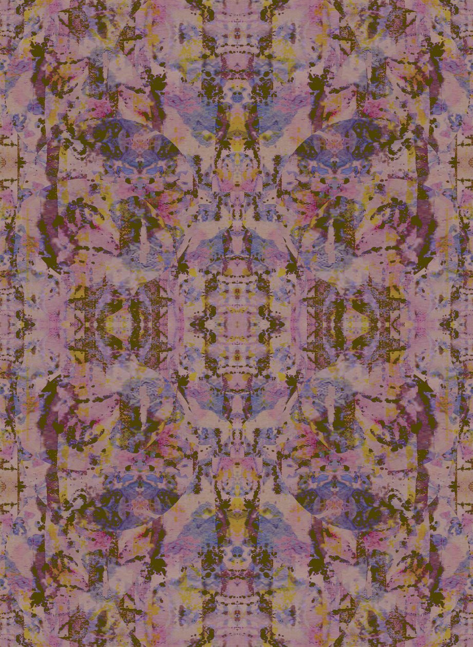 Slick, 2015 (digitalprint med blandede medier) af Beth Travers