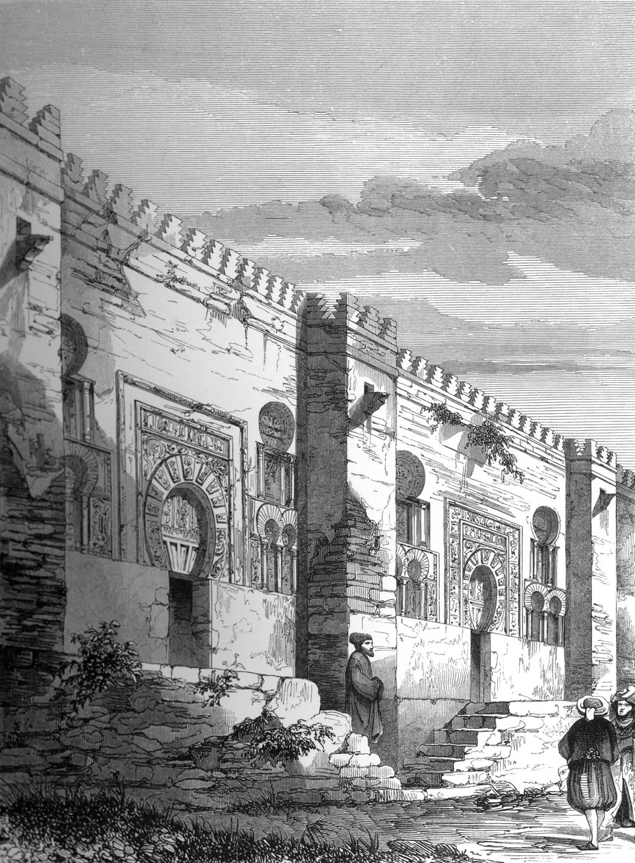 The Mezquita, Cordoba, Spanien, 1849. af Bisson and Cottard