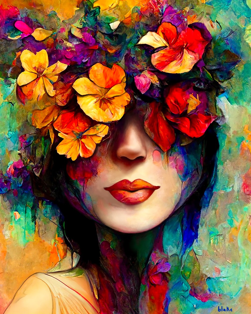The Love Inside You, c.2022 (digital kunst) af Blake Munch