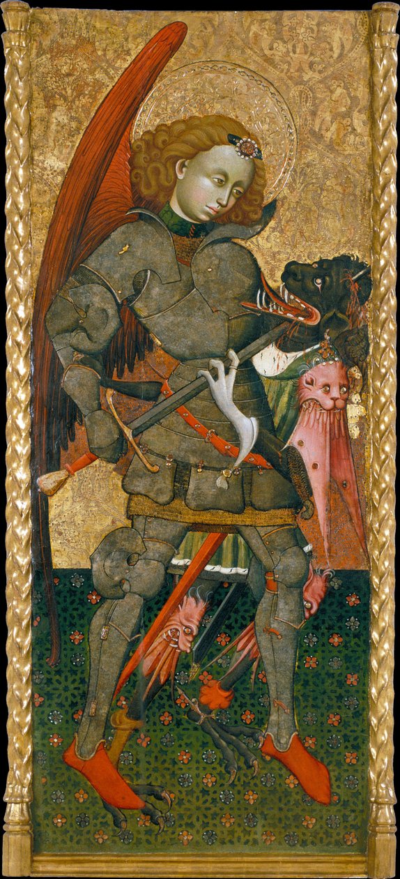 Ærkeenglen Sankt Michael, ca. 1440 af Blasco de Granen