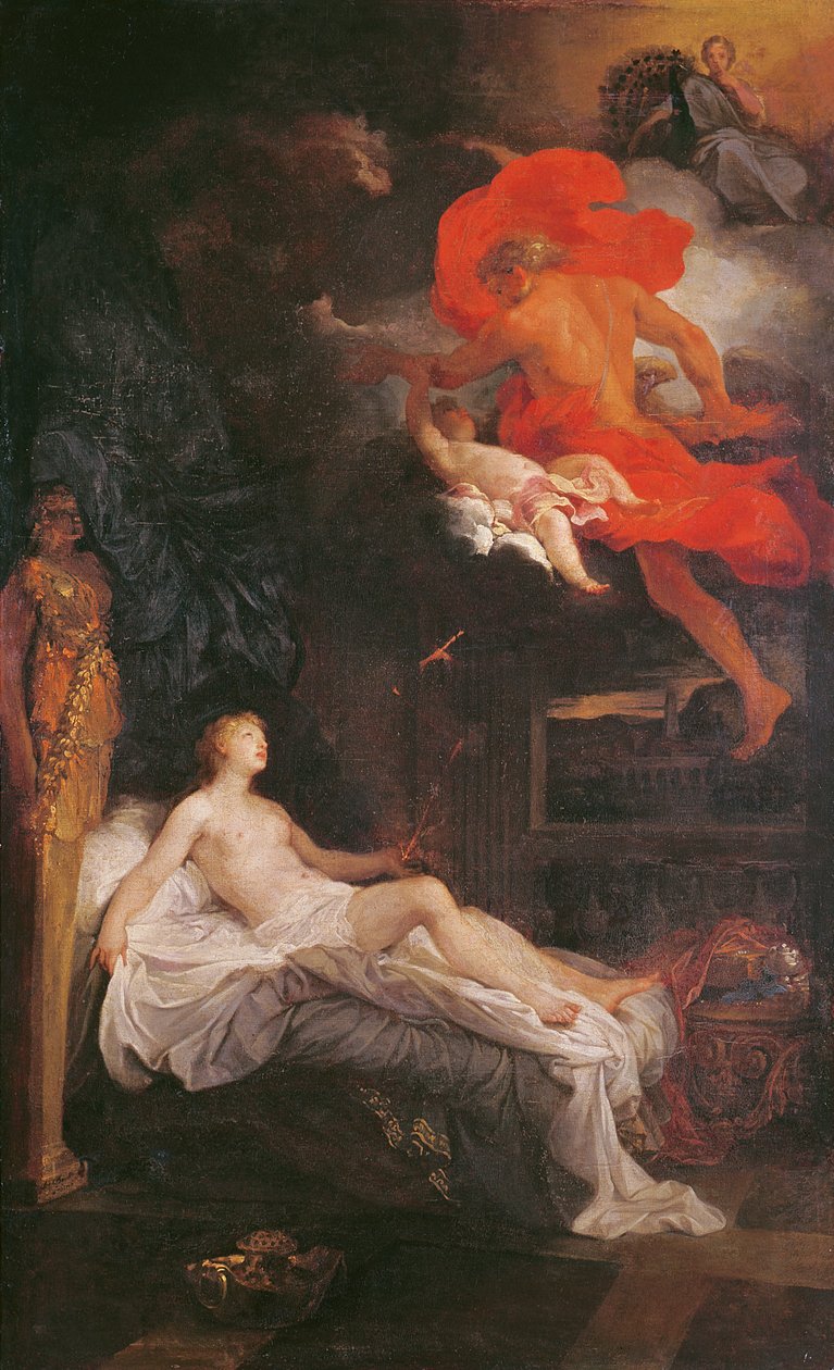 Jupiter og Semele, 1704 af Bon de Boulogne