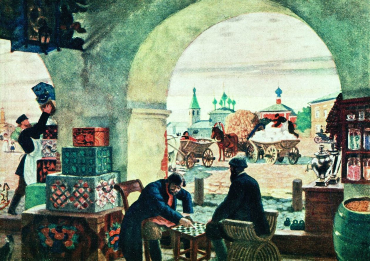 n af Boris Mikhailovich Kustodiev