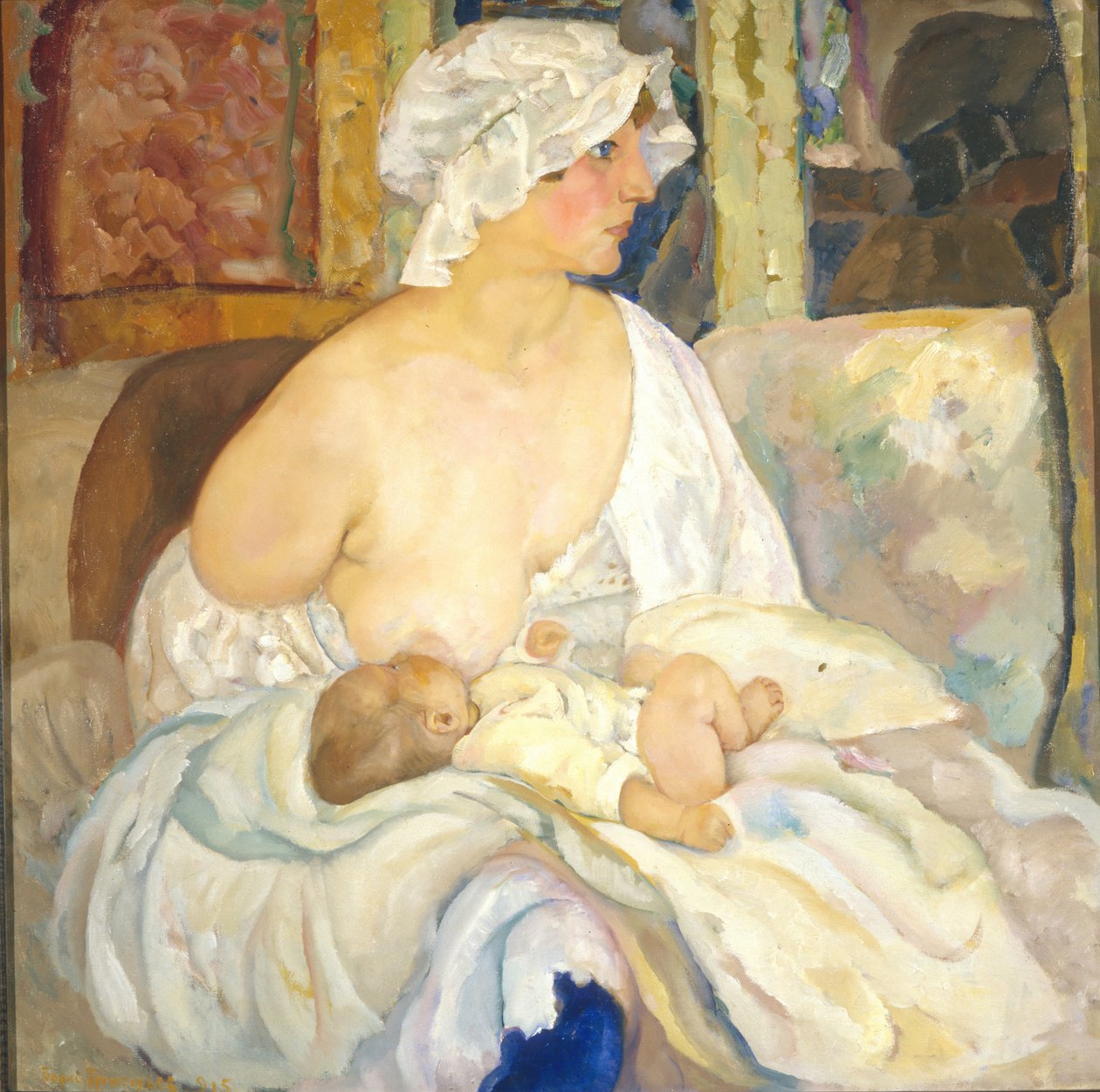 Mor, 1915 af Boris Dmitrievich Grigoriev
