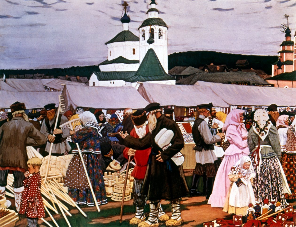 Retfærdig af Boris Mikhailovich Kustodiev