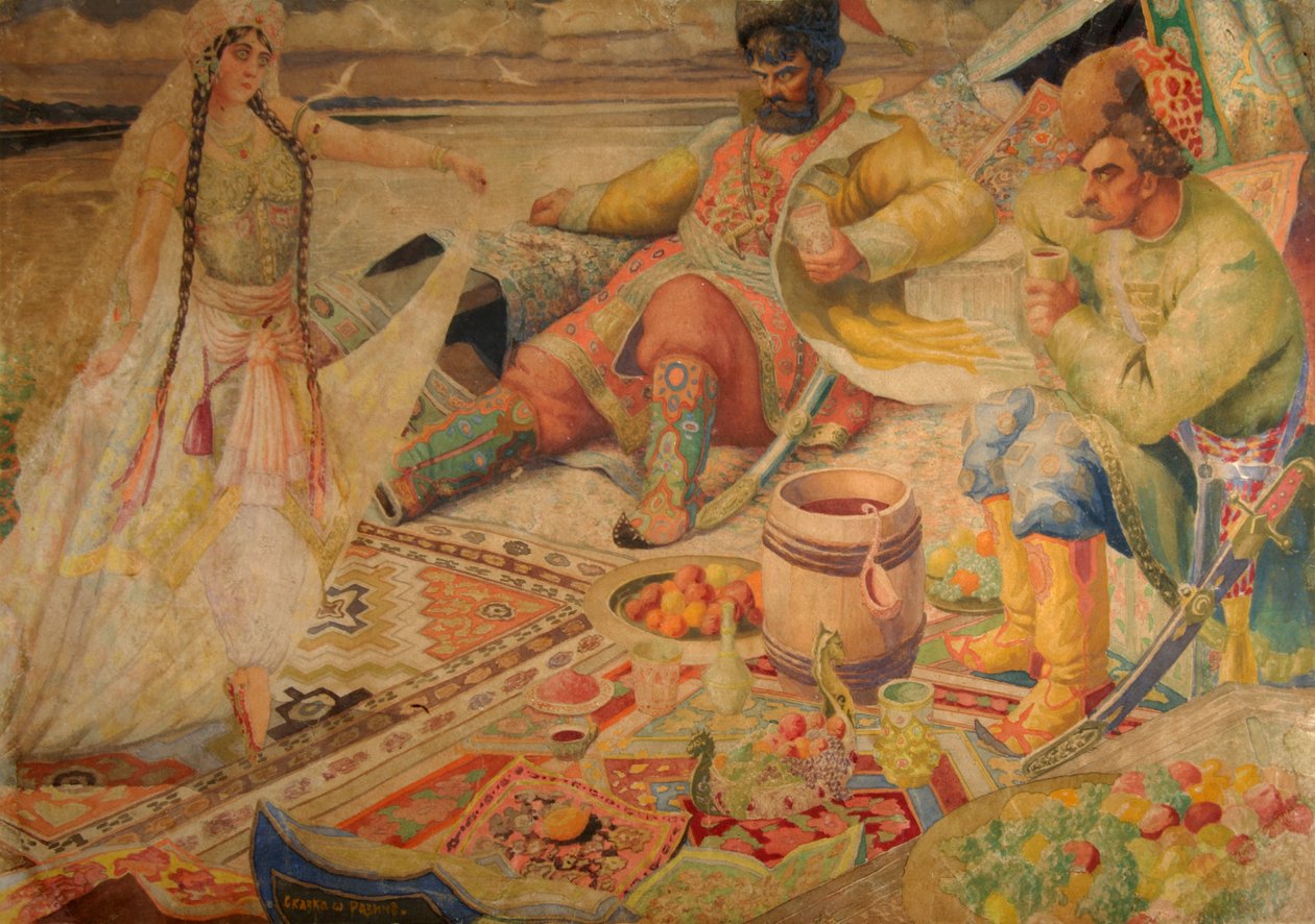 Stepan Razin af Boris Mikhailovich Kustodiev