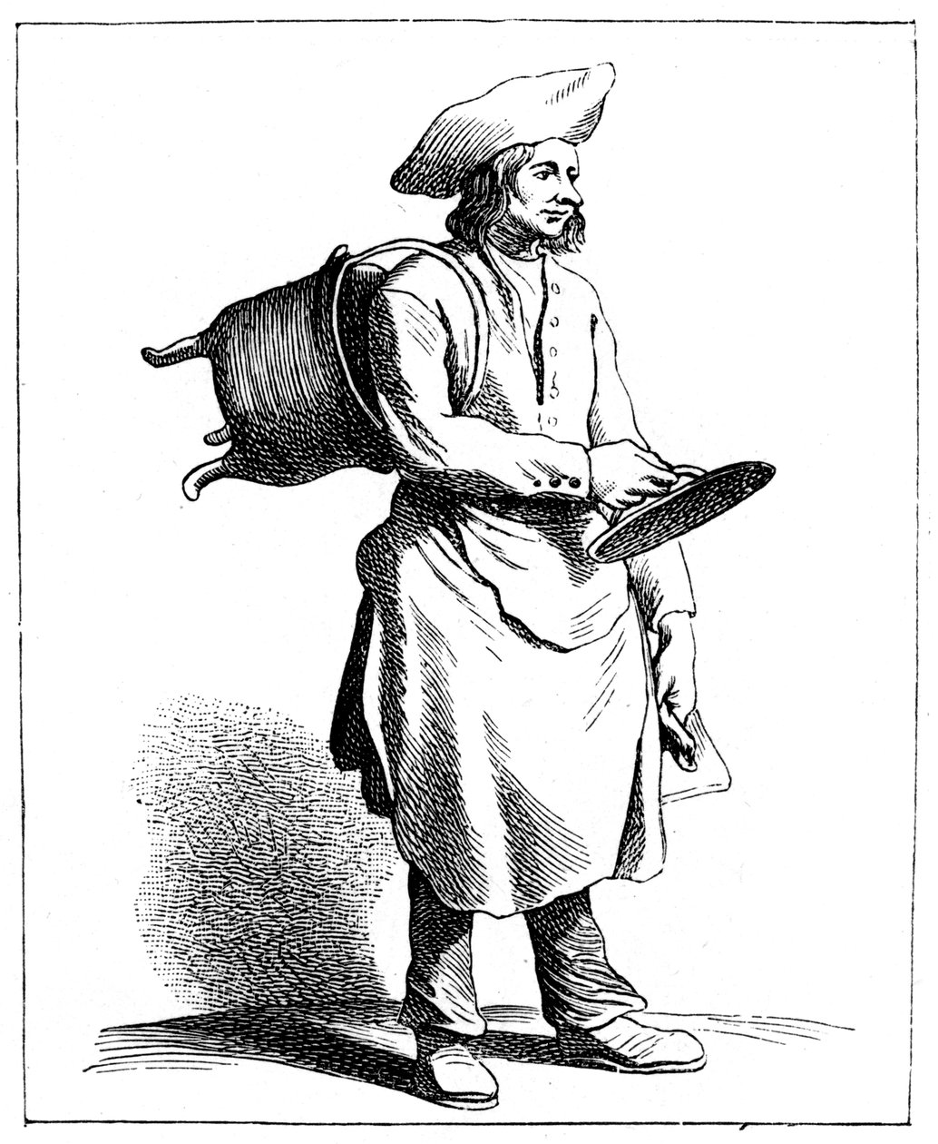 An Auvergnat Tinker, 1737-1742. af Bouchardon