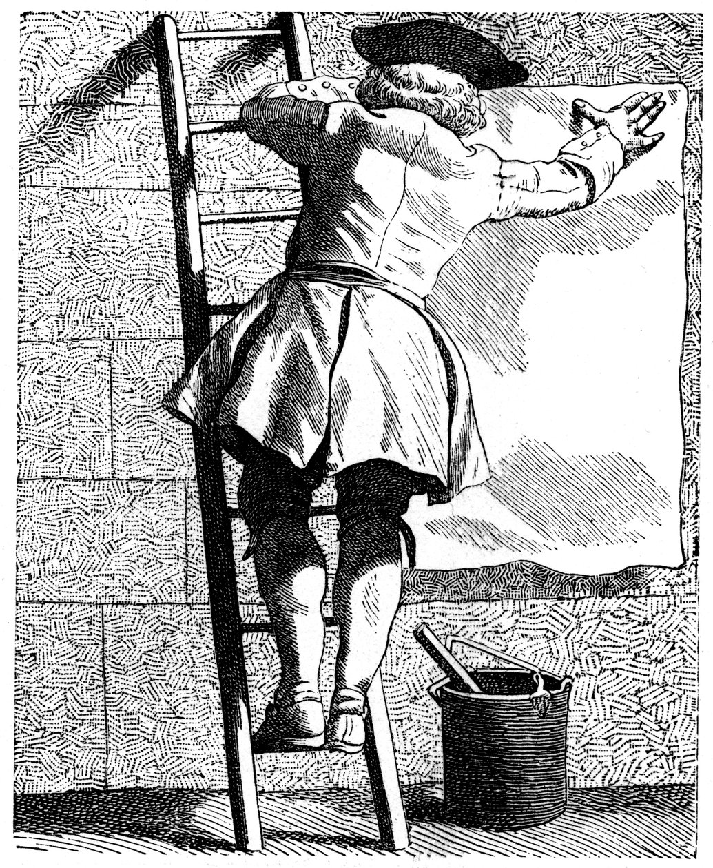 Bill Sticker, 1737-1742. af Bouchardon