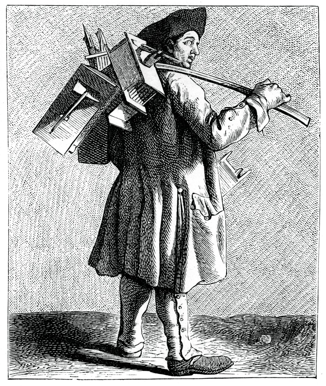 Død for rotterne!, 1737-1742. af Bouchardon