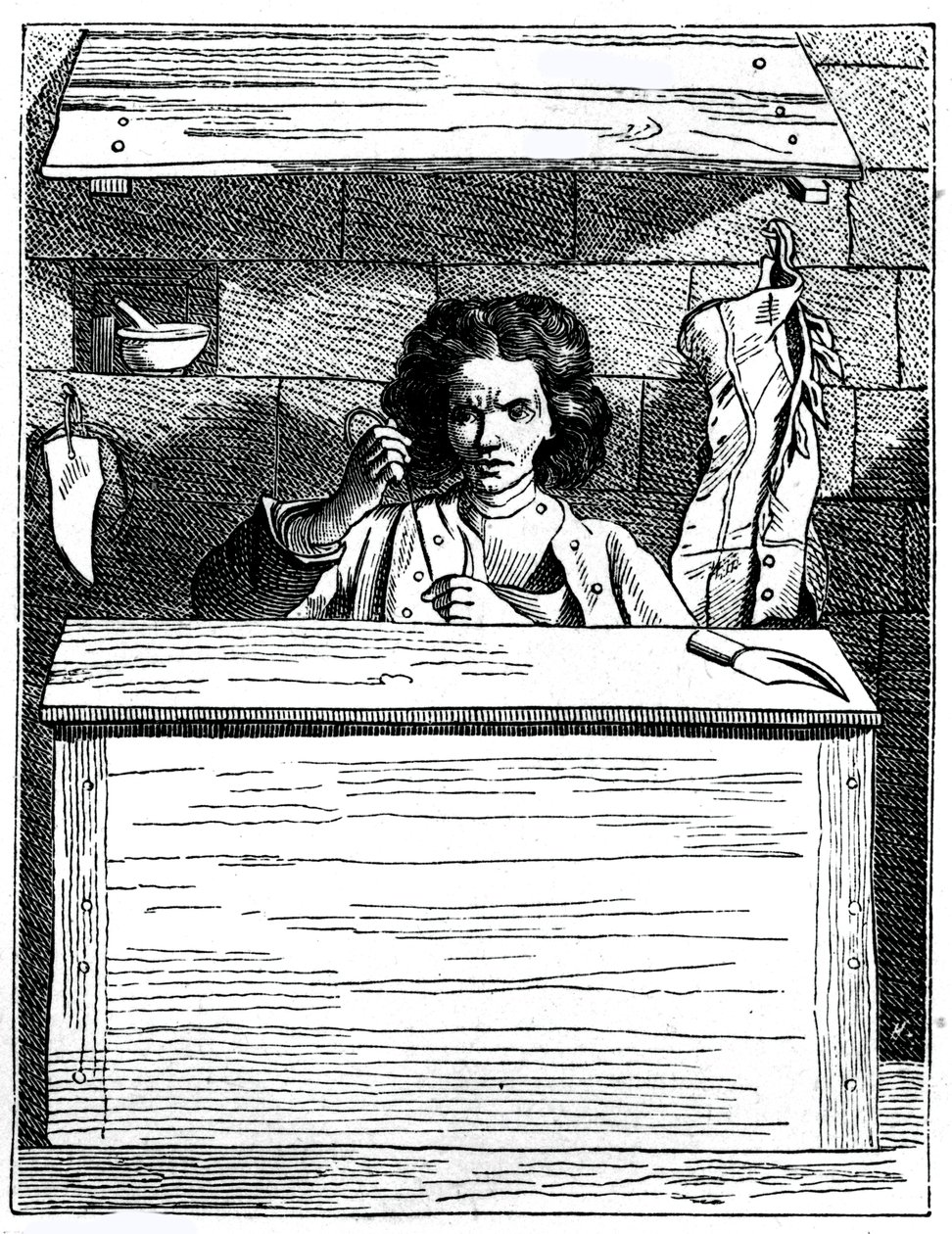 Skomageren, 1737-1742. af Bouchardon