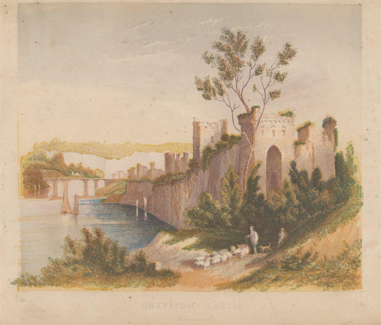 Chepstow Castle af Bradshaw and Blacklock