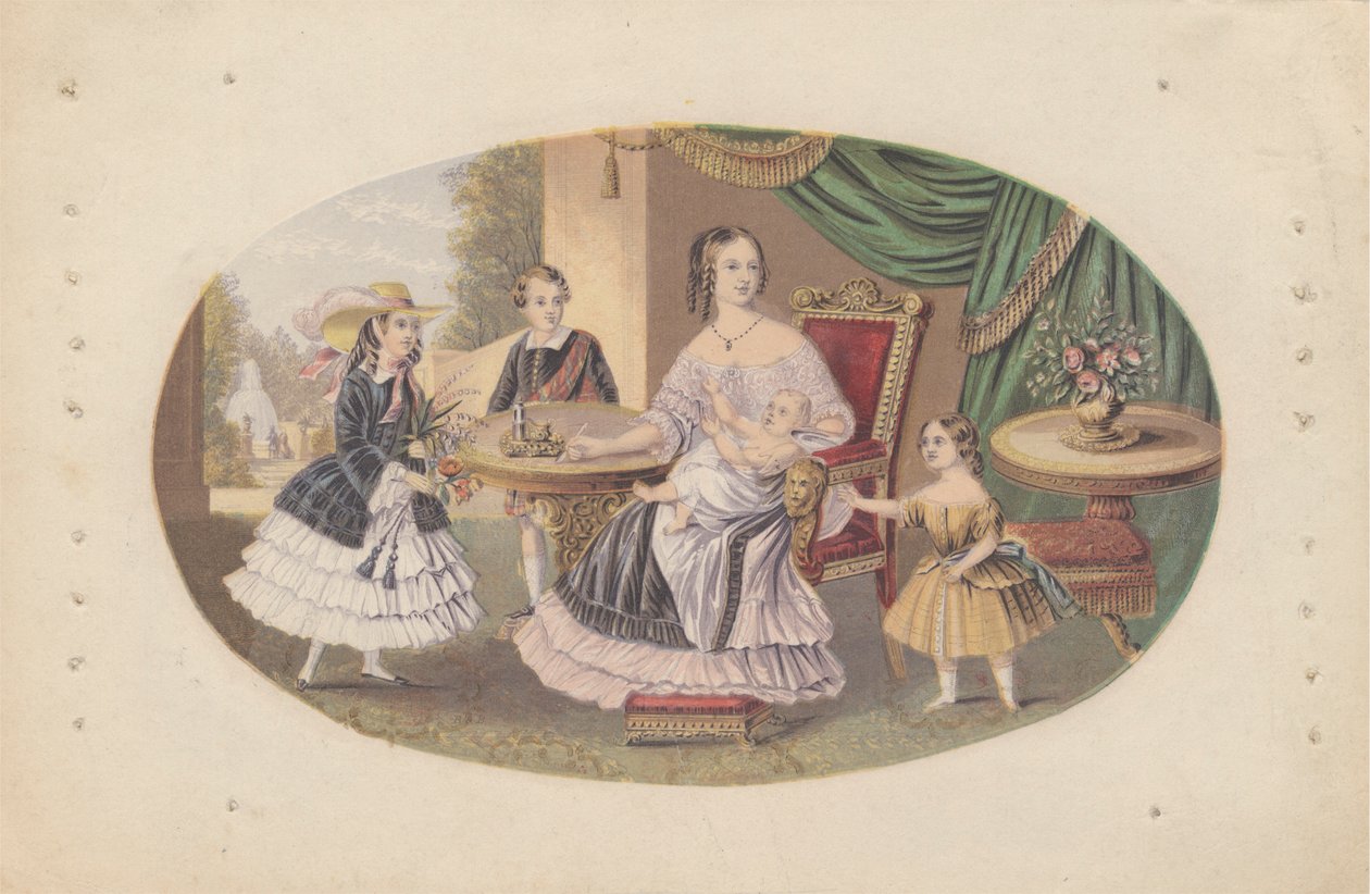 Hendes Majestæt Dronning Victoria & Familie af Bradshaw and Blacklock