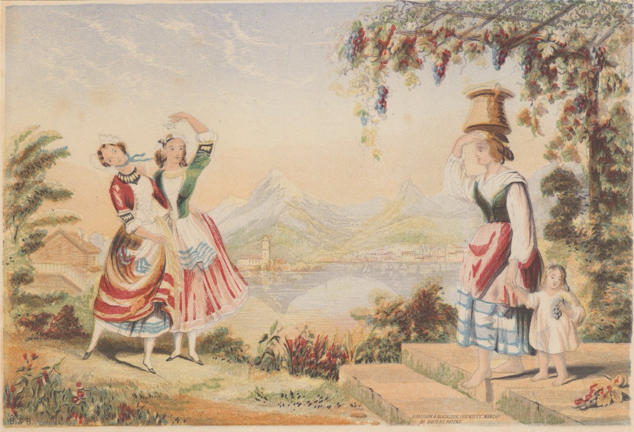Italienske bønder - Tryoliean Waltz. af Bradshaw and Blacklock