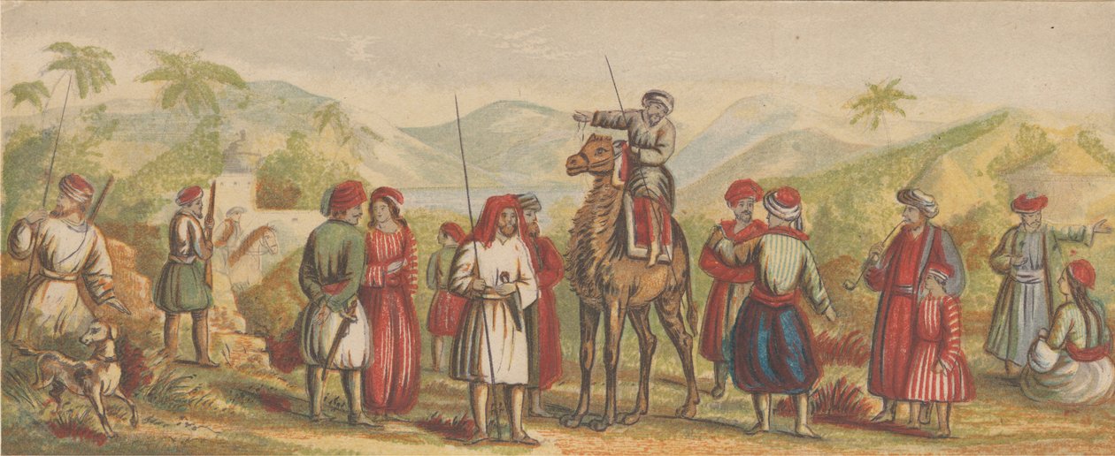 Orientalske scener af Bradshaw and Blacklock