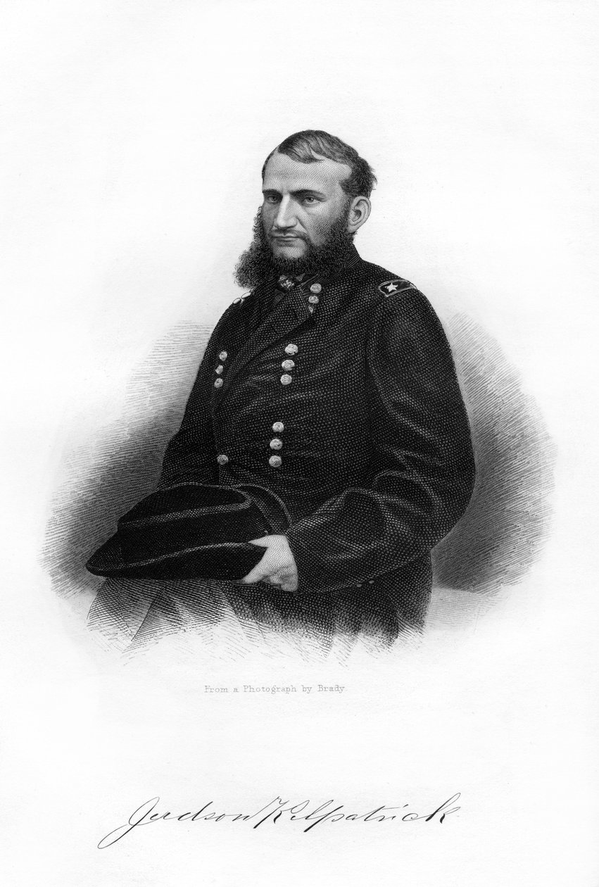 Hugh Judson Kilpatrick, generalmajor i American Union, 1862-1867. af Brady