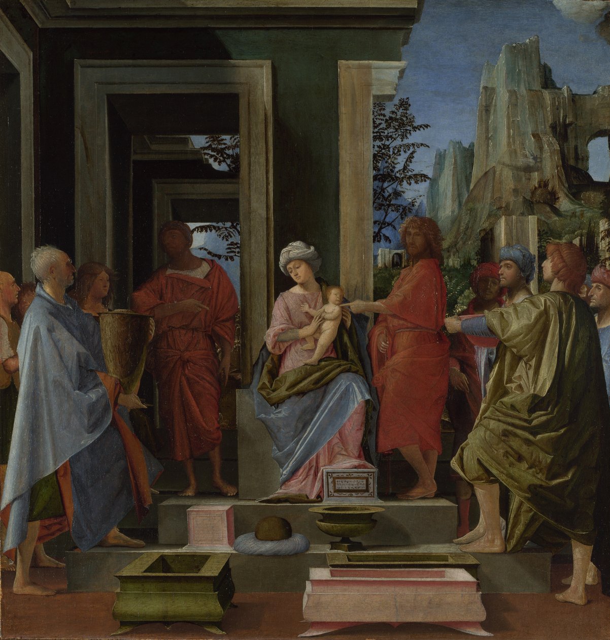 Kongernes tilbedelse, ca. 1500 af Bramantino