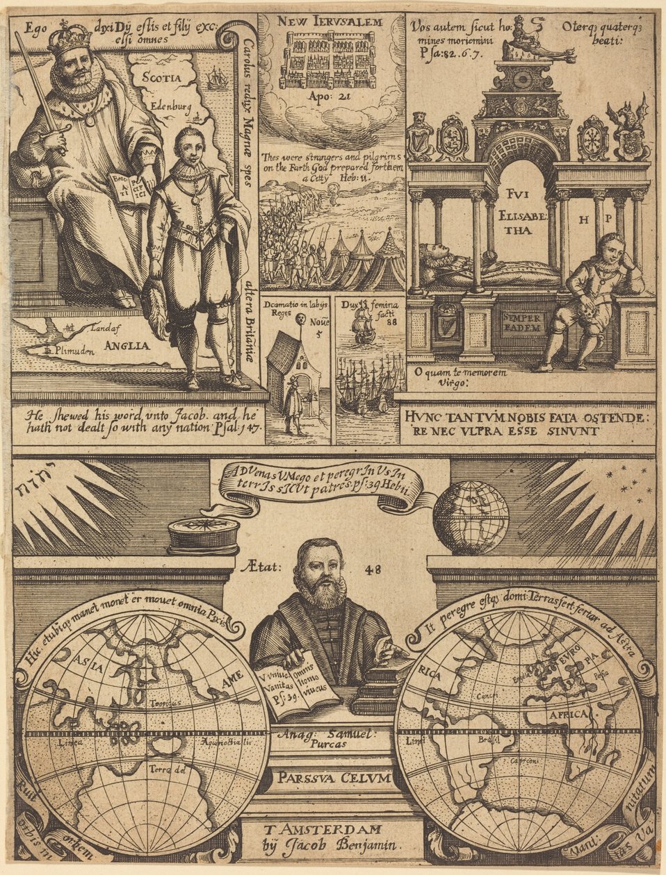 Frontispice af British 17th Century