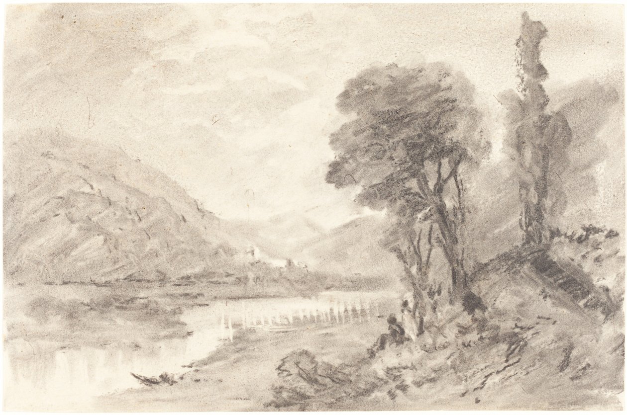 Landskab af British 19th Century