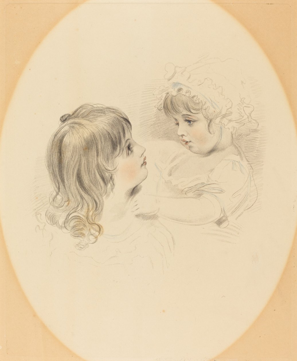 To børn af British 19th Century after George Henry Harlow