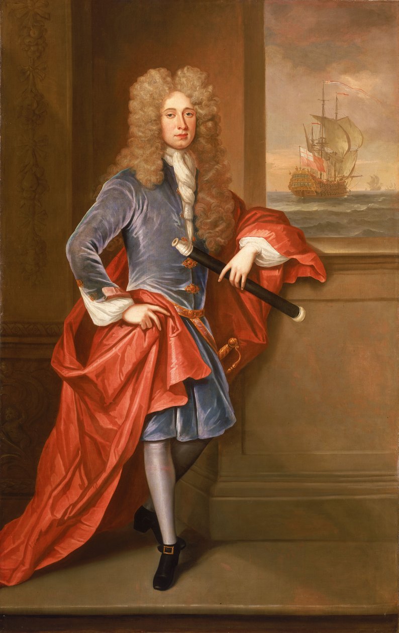 Isaac Townsend (d.1765), ca. 1707 (olie på lærred) af British School