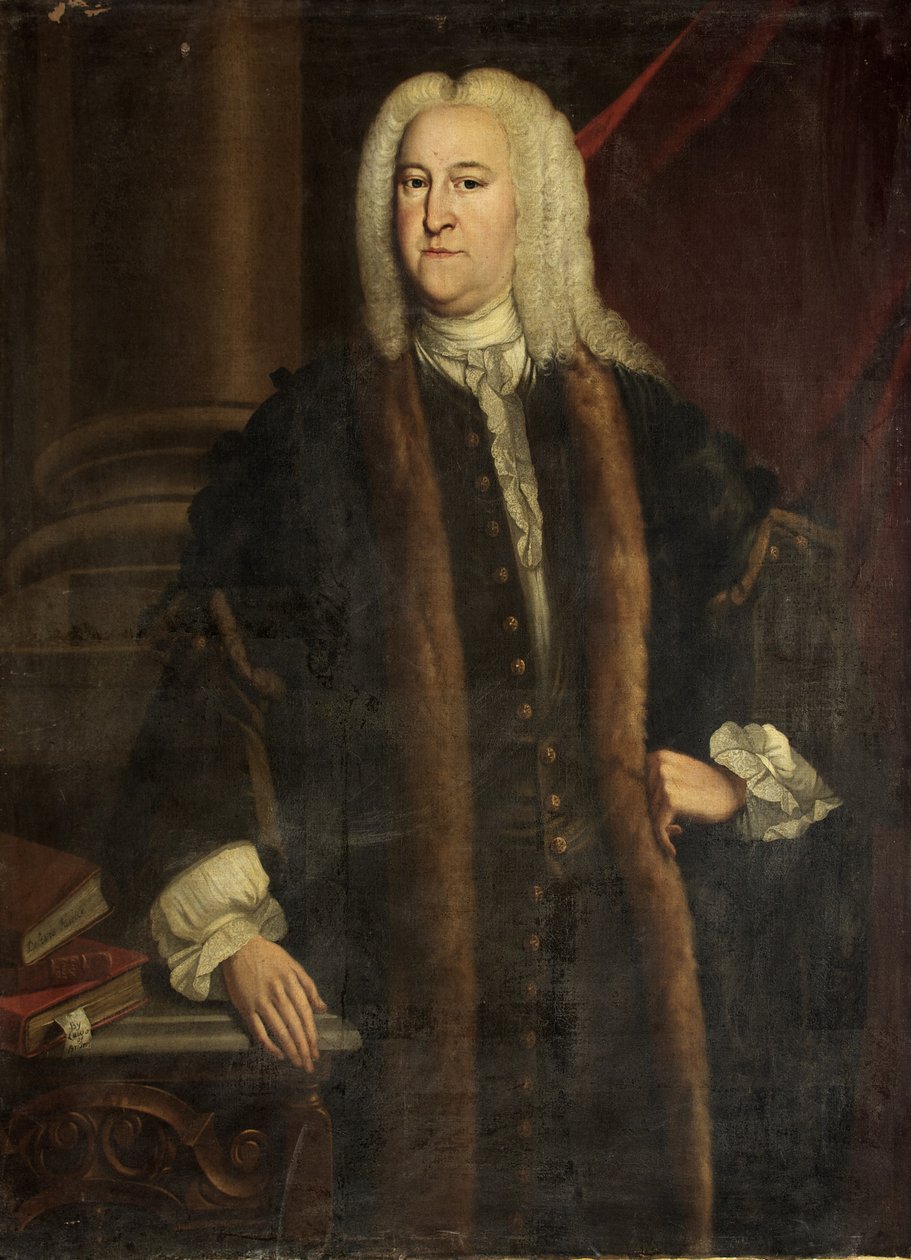"Judge Jefferys" [såkaldt], ca. 1730 (olie på lærred) af British School
