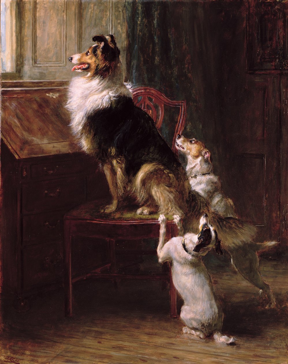 Et reserveret sæde, 1901 af Briton Riviere