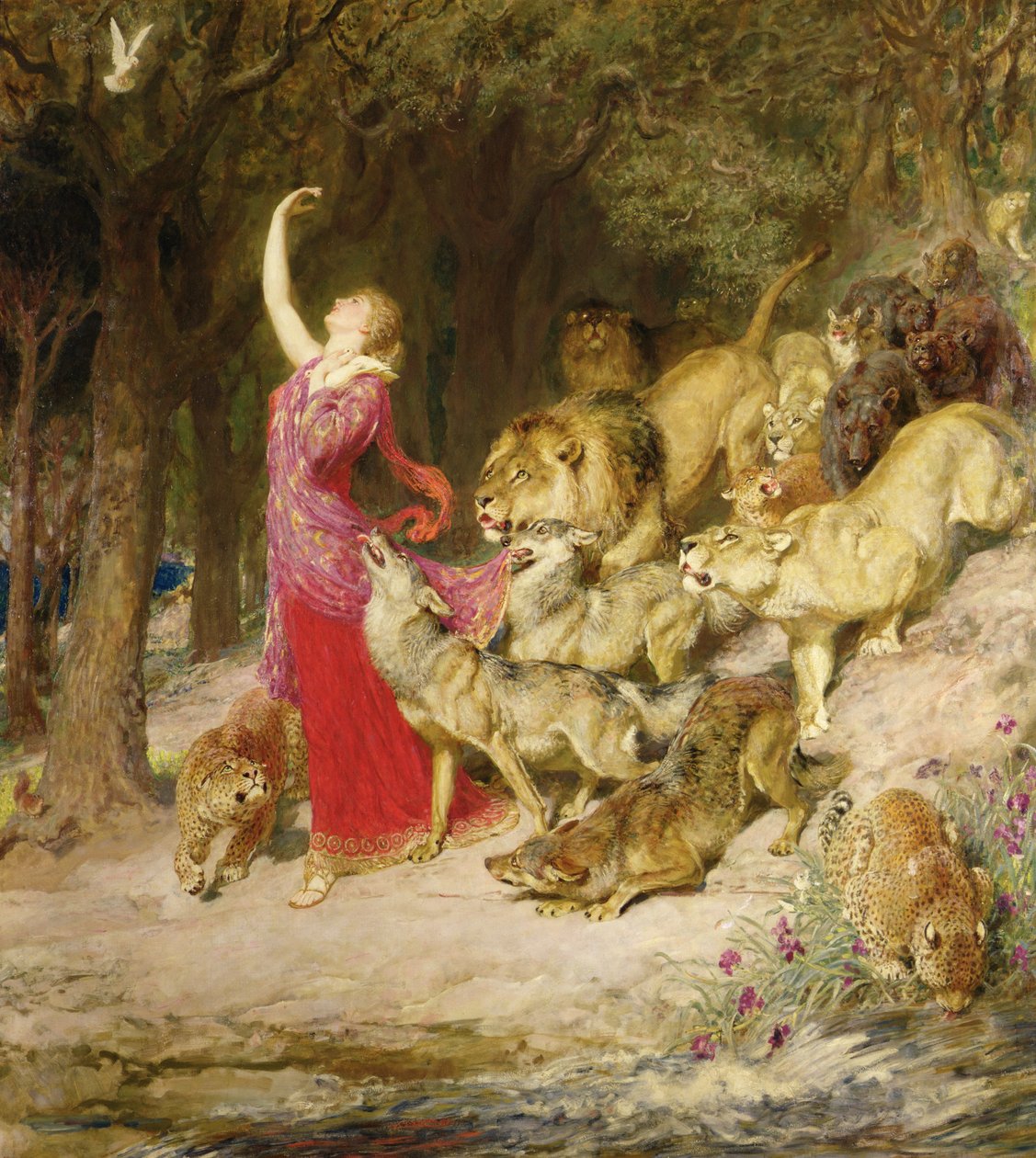 Afrodite, 1902 af Briton Riviere