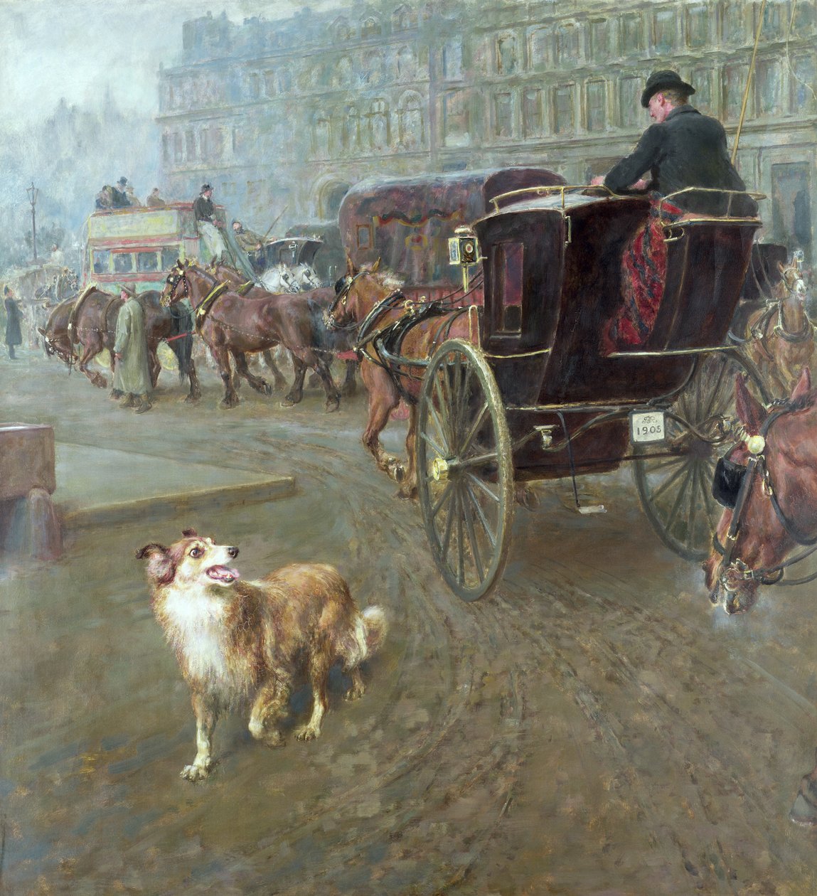 Lost or Strayed, 1905 af Briton Riviere